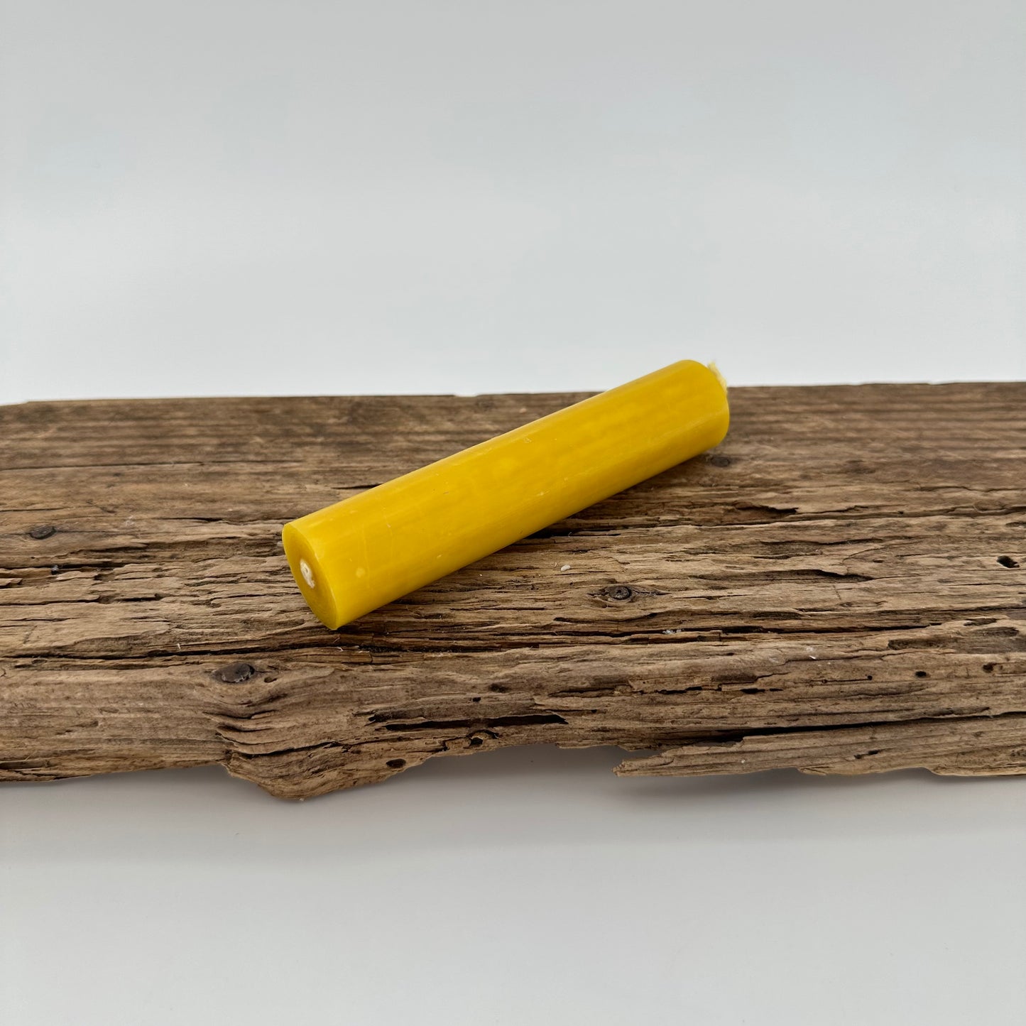 Stabkerze in senfgelb