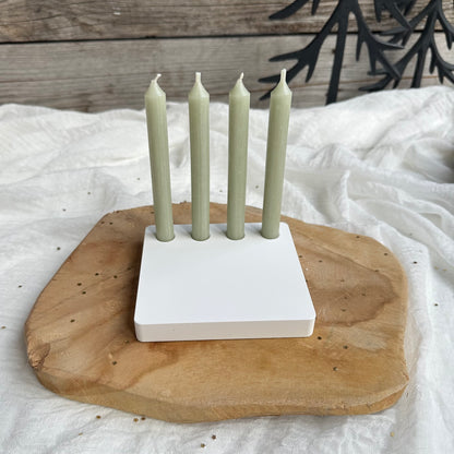 Halter für Baumkerzen Platte Advent | inkl. 3D Druck-Datei