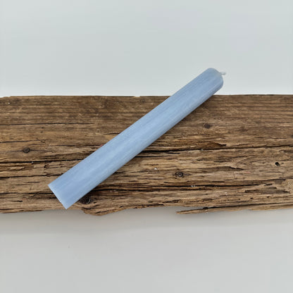 Stabkerze in leichtem blau