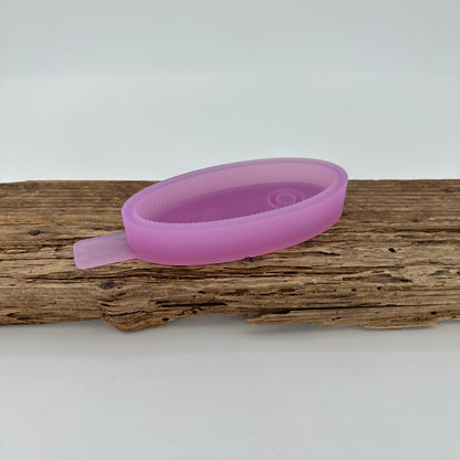 Schale Oval für Baumkerzen mit Rillen | Happy Molds Edition