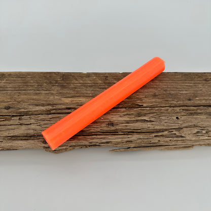 Stabkerze in neon orange