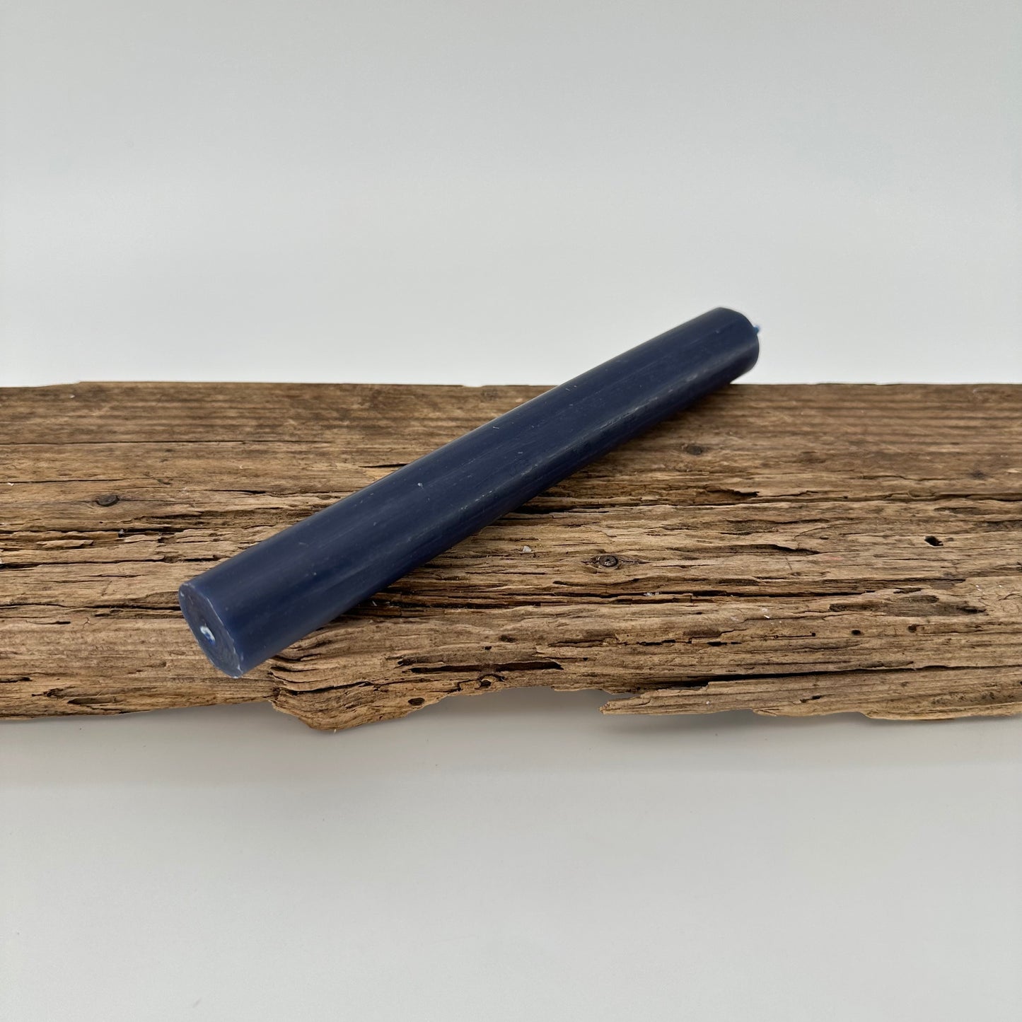 Stabkerze in blau schwarz