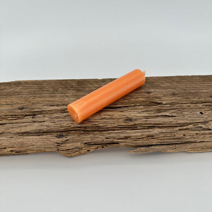 Stabkerze in orange