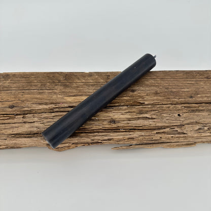 Stabkerze in schwarz
