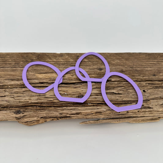 Aufsätze für Ei Ballonlichthalter Silhouette | 12 Stück vers. Farben