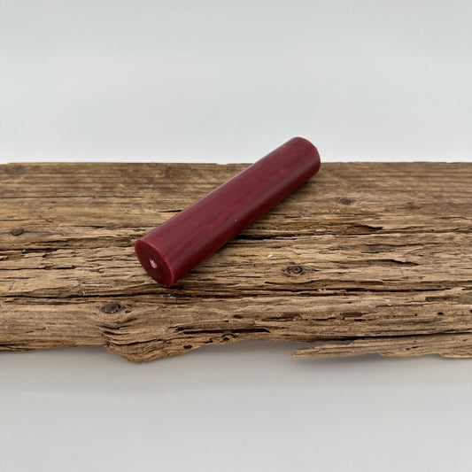 Stabkerze in dunkel rot