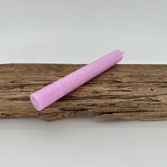 Stabkerze in pastellrosa