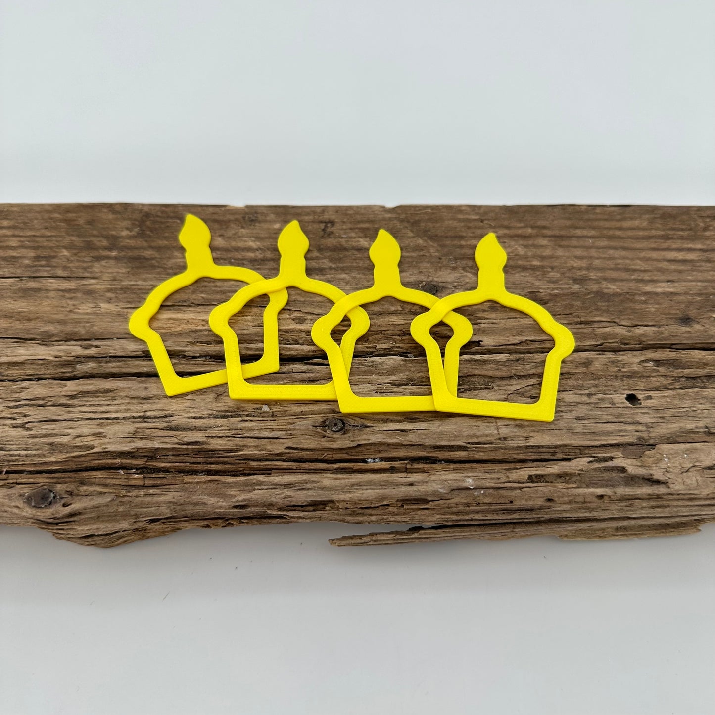 Aufsätze für Pustekuchen Ballonlichthalter | 12 Stück Silhouette