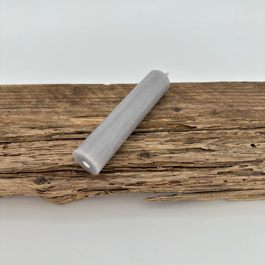 Stabkerze in grau