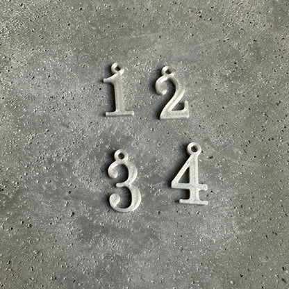 Anhänger "Zahlen Adventzahlen“ 1-4
