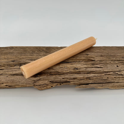 Stabkerze in beige