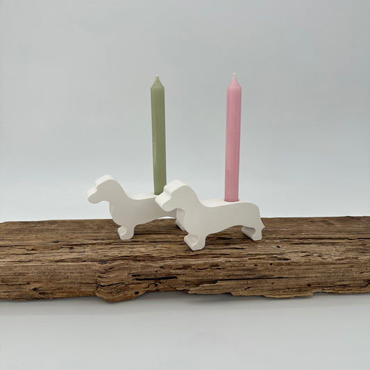 Dackel Baumkerzenhalter | Happy Molds Edition