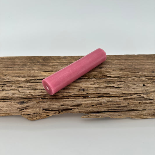 Stabkerze in dunklem Altrosa