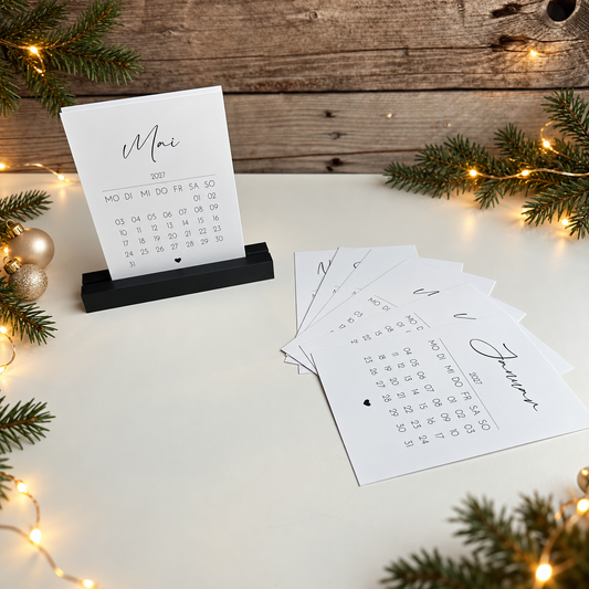 Kalender 2027 im A6 Format