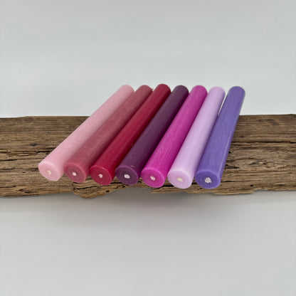 Stabkerze in altrosa