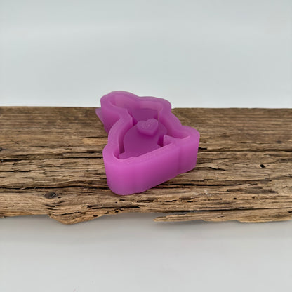 Häschen mit Herz Ballonlichthalter | Happy Molds Edition