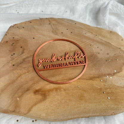 Einleger für Kranz Advent | 10 Stück