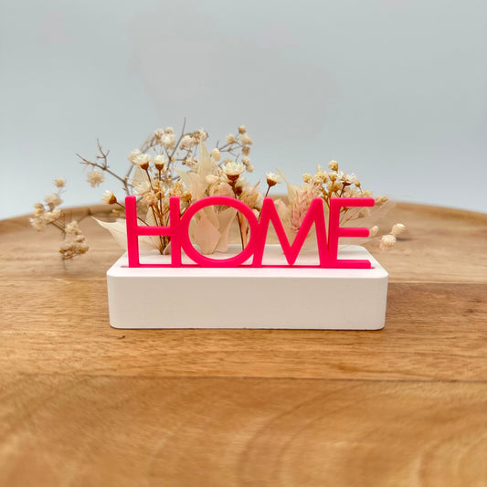 "HOME" Einschieber