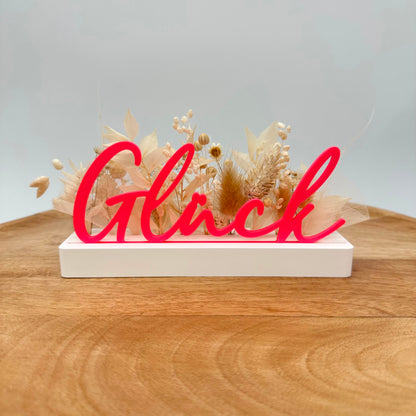 "Glück" Einschieber
