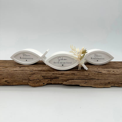Fisch Aufsatzplatten im 3er Set