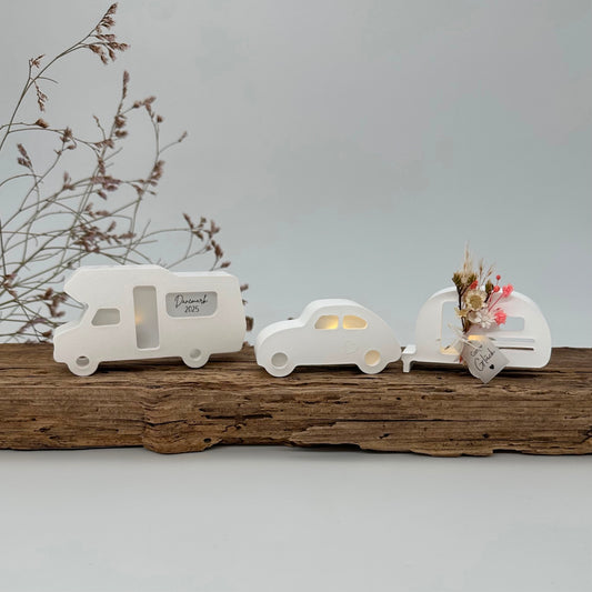 Bundle 3er Set Wohnwagen Camper Auto Ballonlichthalter