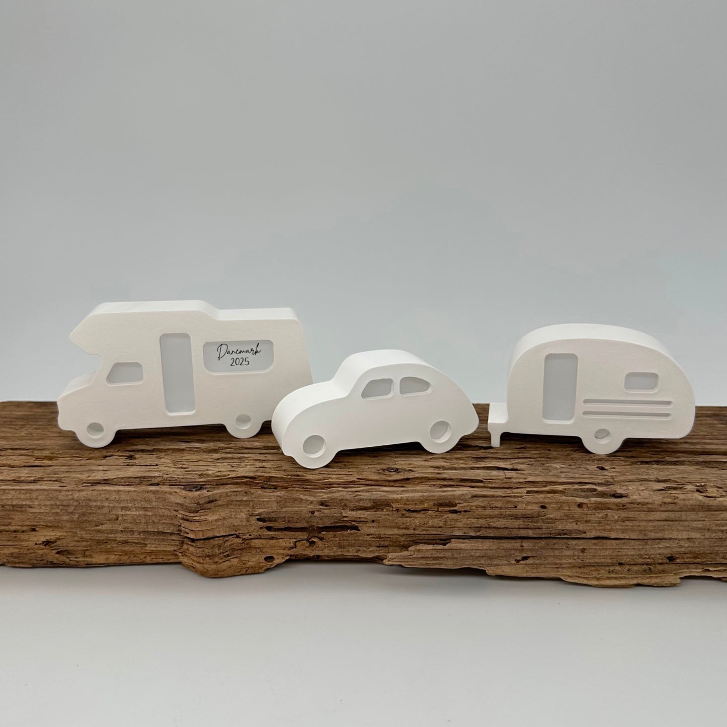 Bundle 3er Set Wohnwagen Camper Auto Ballonlichthalter