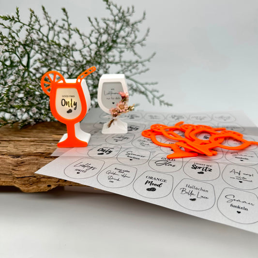 Glas Set für Ballonlichter inkl. 3D Druck Dateien