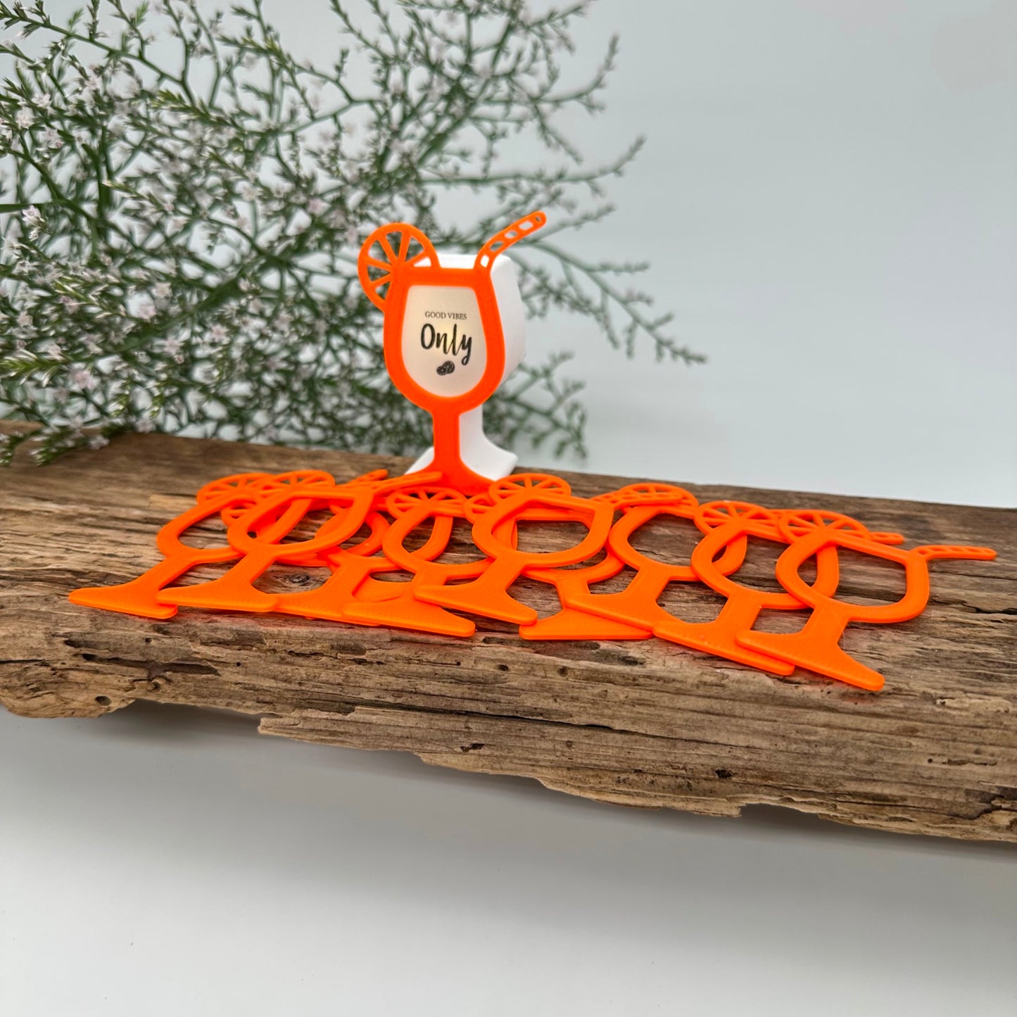 Aufsätze für Ballonlichthalter Glas 12 Stück | Variante 1