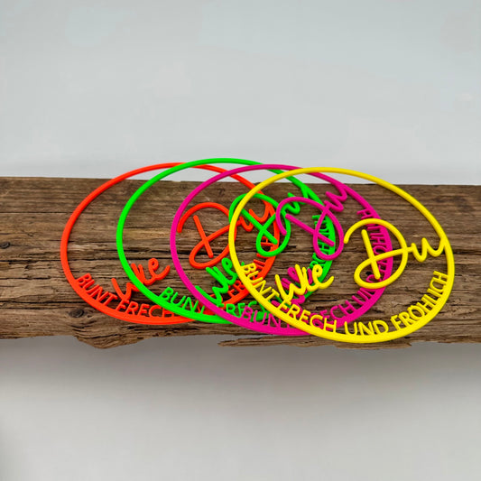 Vorlage "Bunt Frech Fröhlich" Einleger | Tommy's Molds Design