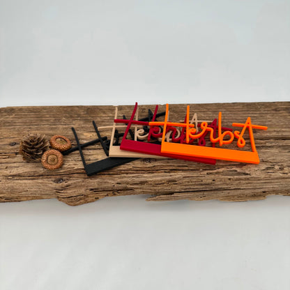 "Herbst" 4er Set Einschieber