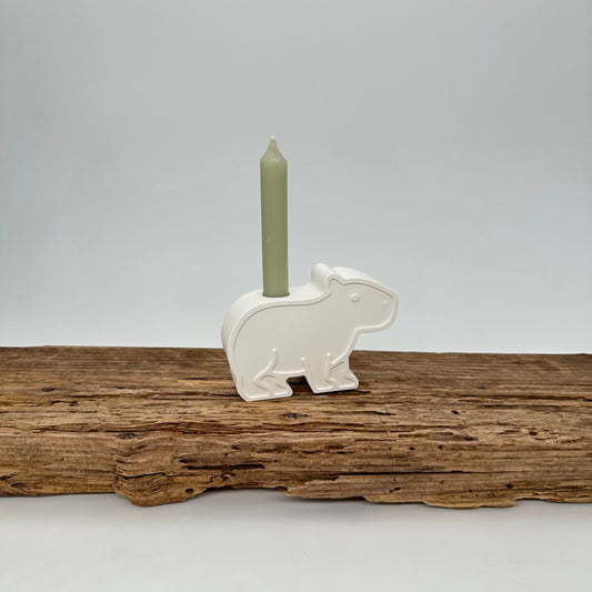 Baumkerzenhalter "Capybara" | Happy Molds Edition
