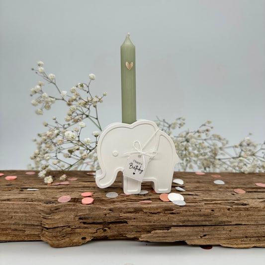 Baumkerzenhalter "Elefant" | Happy Molds Edition