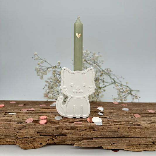 Baumkerzenhalter "Katze" | Happy Molds Edition
