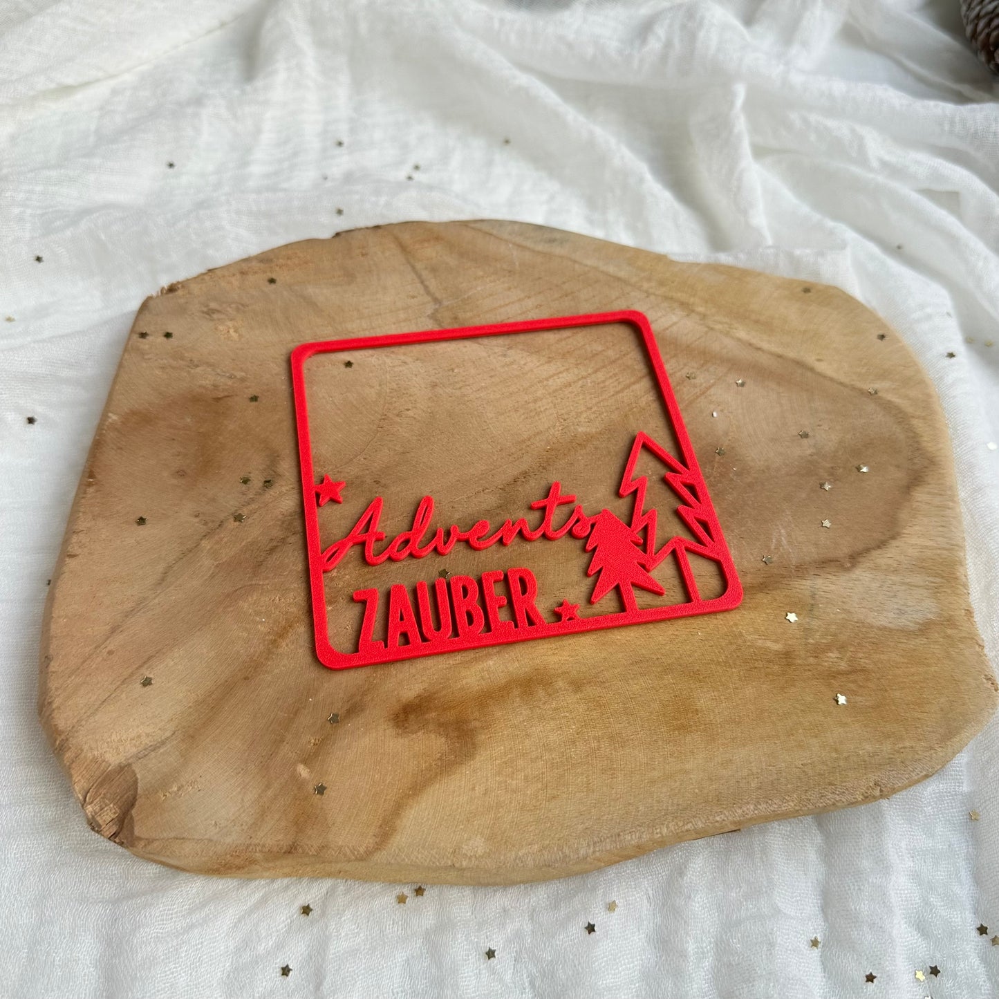 Aufsätze für Advent Platte | 10 Stück