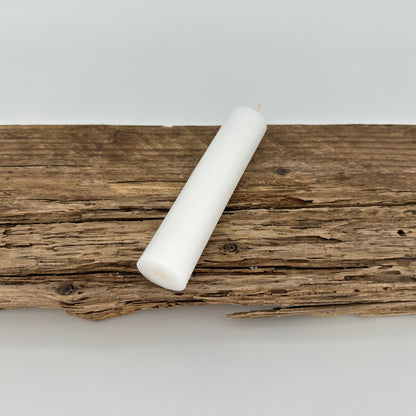 Stabkerze in weiß