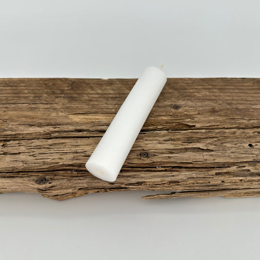 Stabkerze in weiß