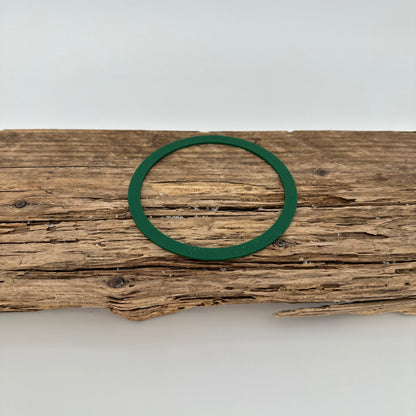 Aufsätze für Weihnachtskugel | 10 Stück in dunkelgrün