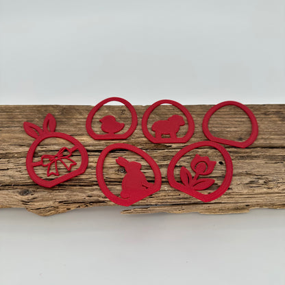 Aufsätze für Ei Ballonlichthalter | 12 Stück vers. Farben