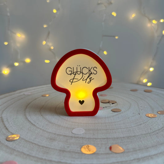 Aufsätze für Pilz Ballonlichthalter | 12 Stück Silhouette