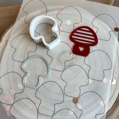 Einleger für Glückspilz Ballonlichthalter "blanko"