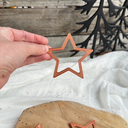 Aufsätze für Stern Ballonlichthalter | 10 Stück kupfer