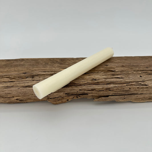 Stabkerze in elfenbein