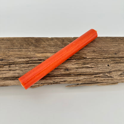 Stabkerze in rost rot