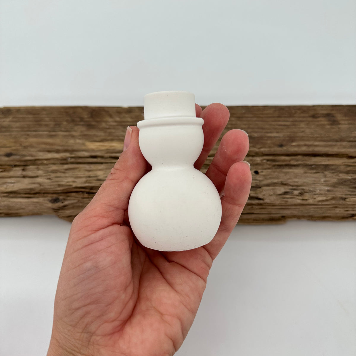 Schneemann Baumkerzenhalter | Happy Molds Edition