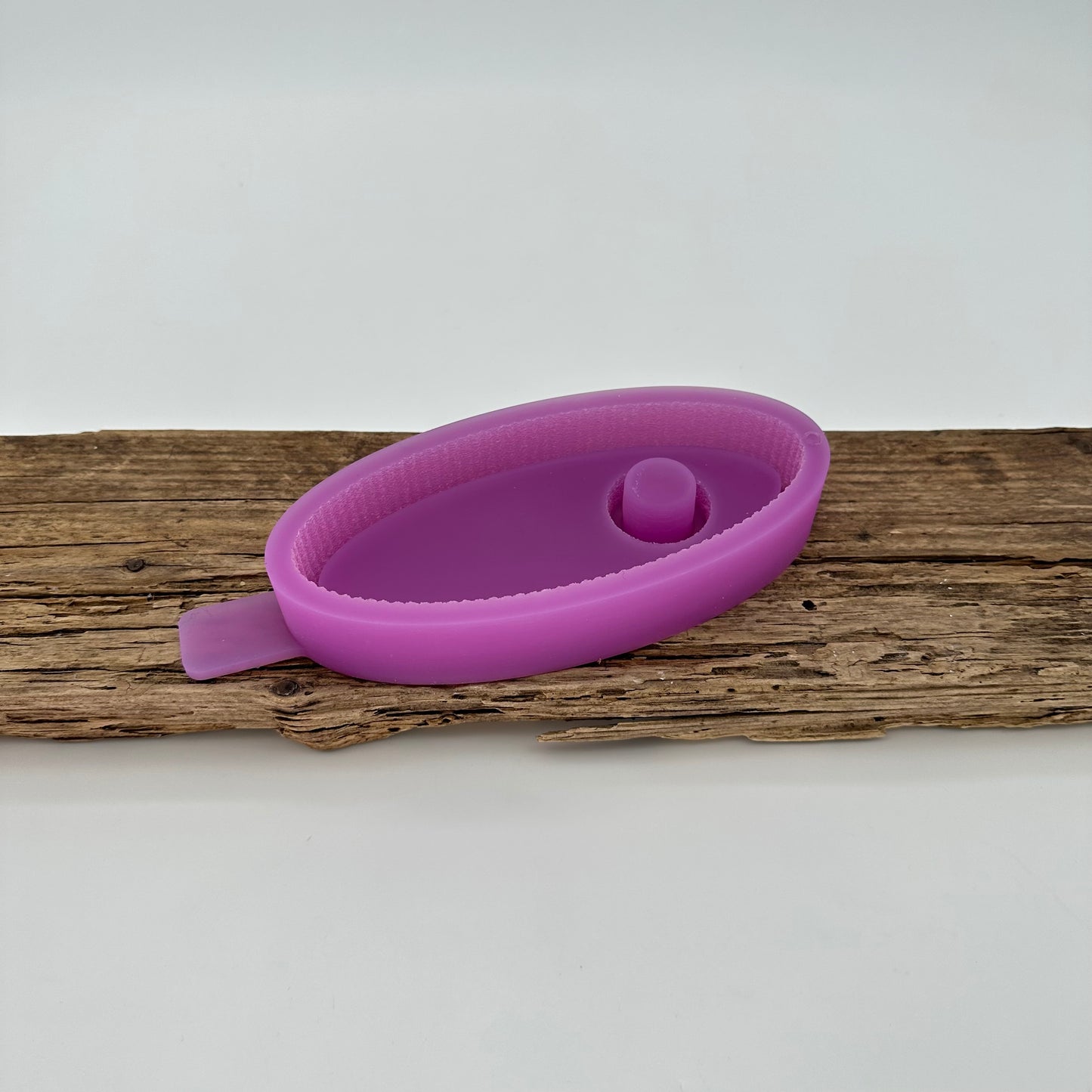 Schale Oval für Stabkerzen mit Struktur | Happy Molds Edition