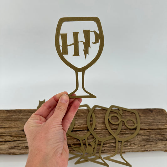 Aufsätze für Glas 10 Stück | Variante 14 bronze