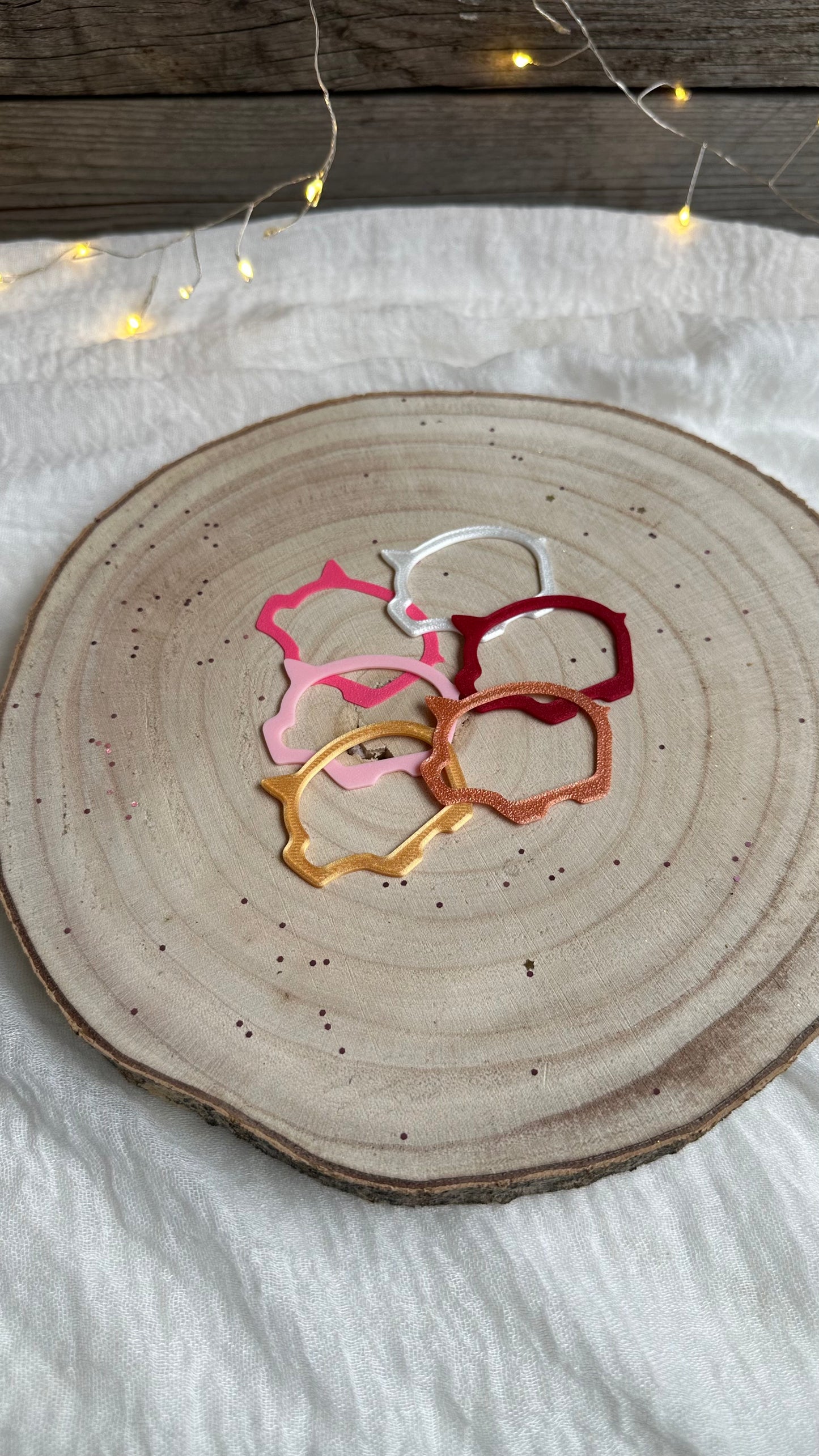 Aufsätze für Schweinchen Ballonlichthalter | 12 Stück