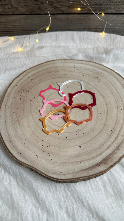 Aufsätze für Schweinchen Ballonlichthalter | 12 Stück