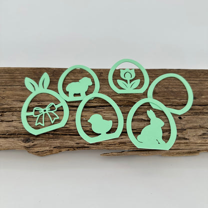 Aufsätze für Ei Ballonlichthalter | 12 Stück vers. Farben