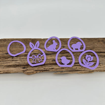 Aufsätze für Ei Ballonlichthalter | 12 Stück vers. Farben